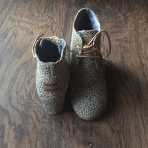 Animal Print Toms Wedges